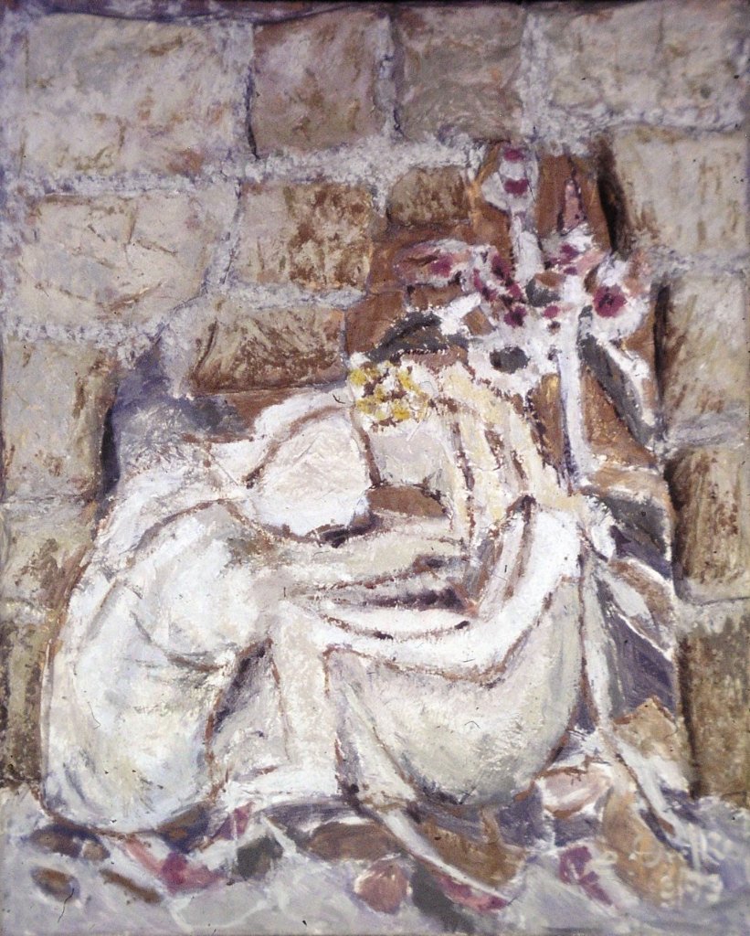 Neue Wegzeichen 8, ÖlaLw, 100x80 cm, 3.1993