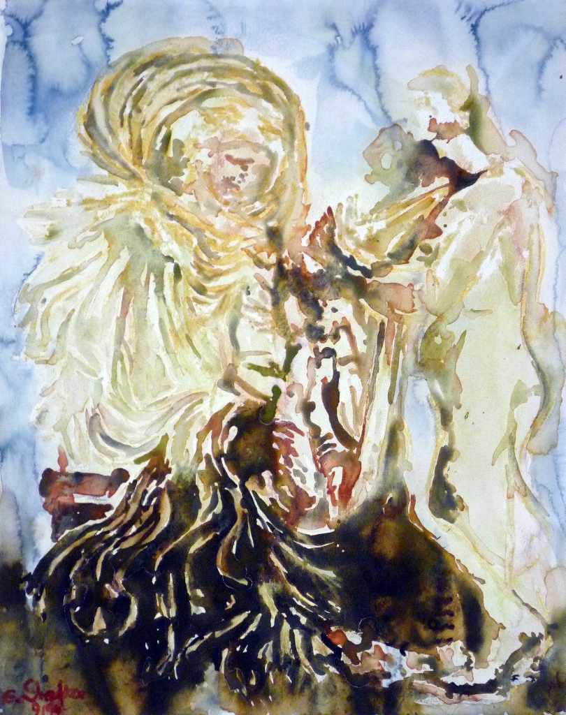 19-familie-aquarell-43x34-cm-1994