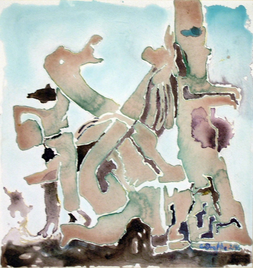 29-fabelartig-aquarell-27x28-cm-1996