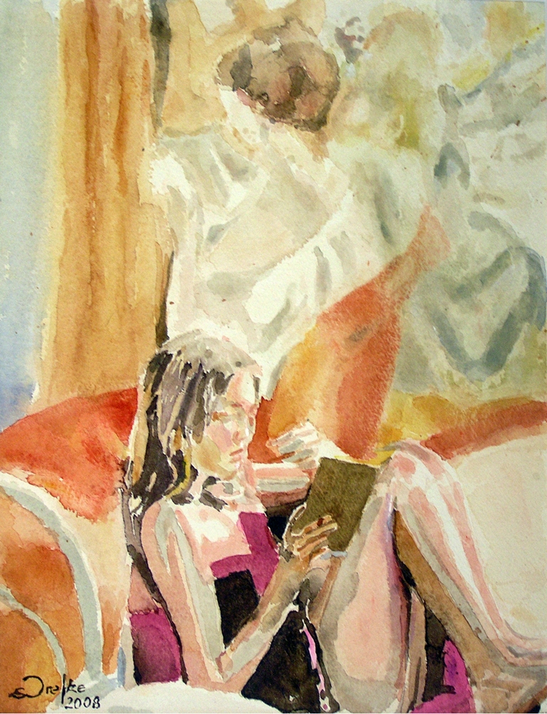 25-lesezeiten-aquarell-40x31-cm-2008