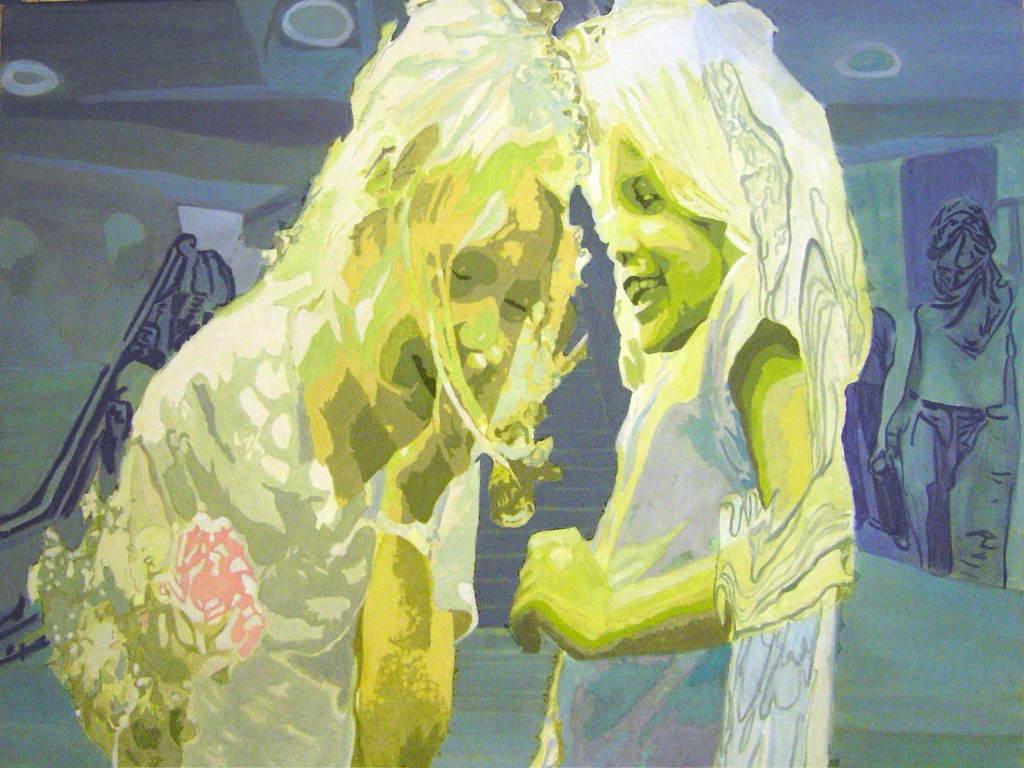 Kinder, OelaLw, 150x200 cm, 2005