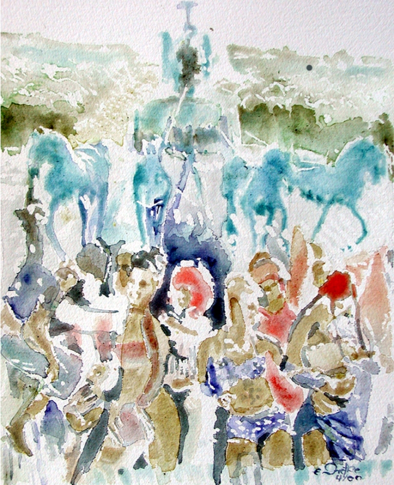 faust-08-festzug-love-parade-aquarell-40x30-cm-2000