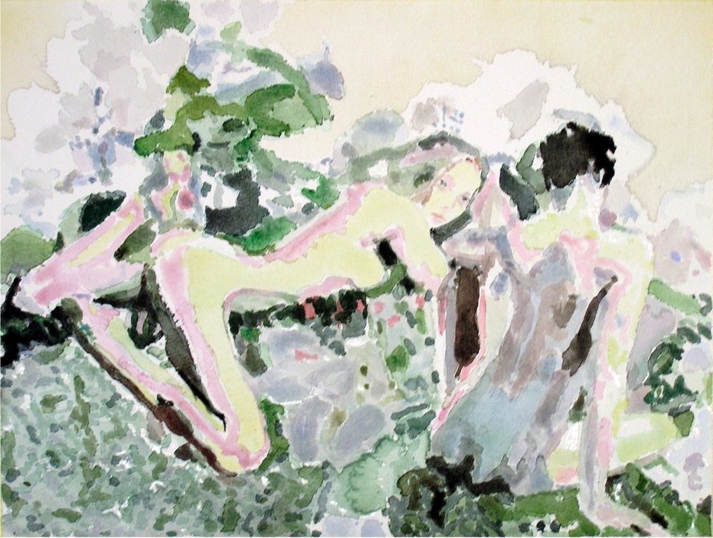 9-adam-und-eva-aquarell-31x41-cm-2007