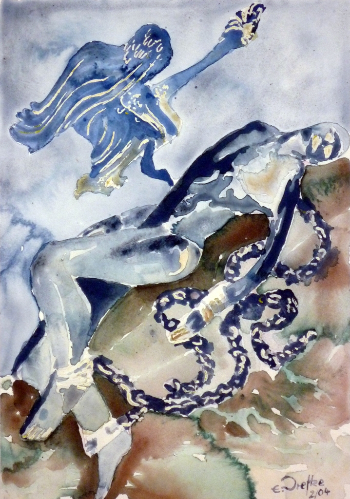 prometheus-2-gefesselt-aquarell-38x28-cm-2004