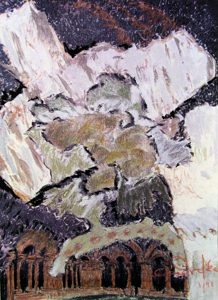8-1992-01-der-kreuzgang-pastell-s-27-39x28-6-cm