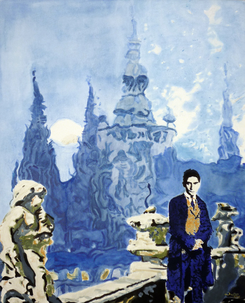 21-kafka-saetze-kafka-auf-dem-belvedere-unter-den-sternen-oel-a-lw-100x85-cm-2009a