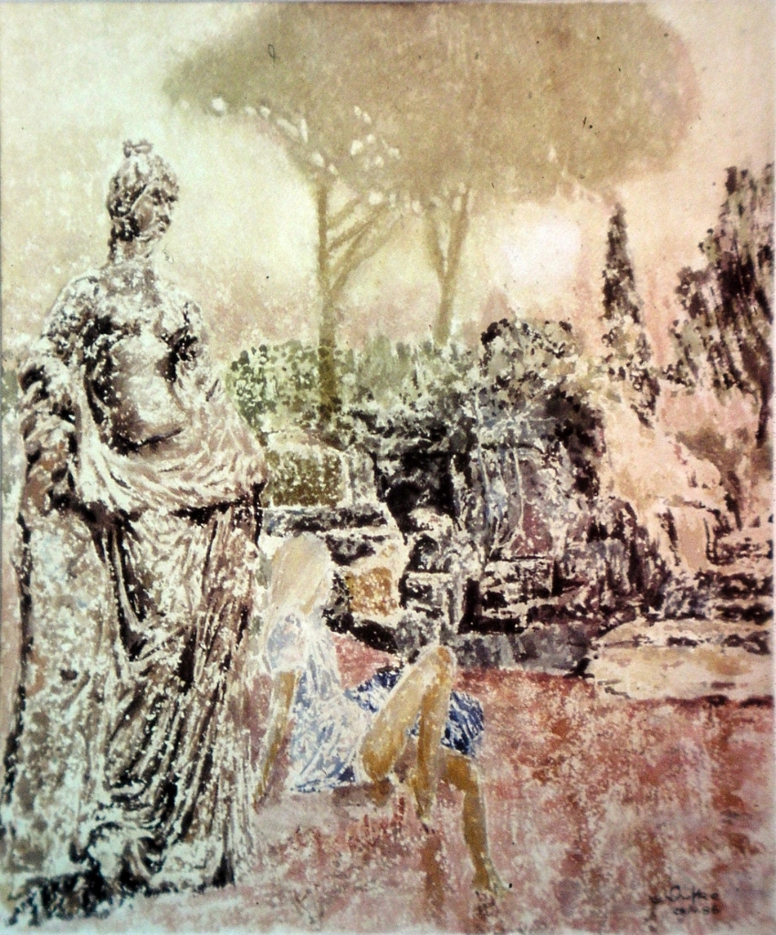 etruskisch-03-aphrodite-in-cerveteri-aquarell-60-3x50-1-9-1986-verkauft